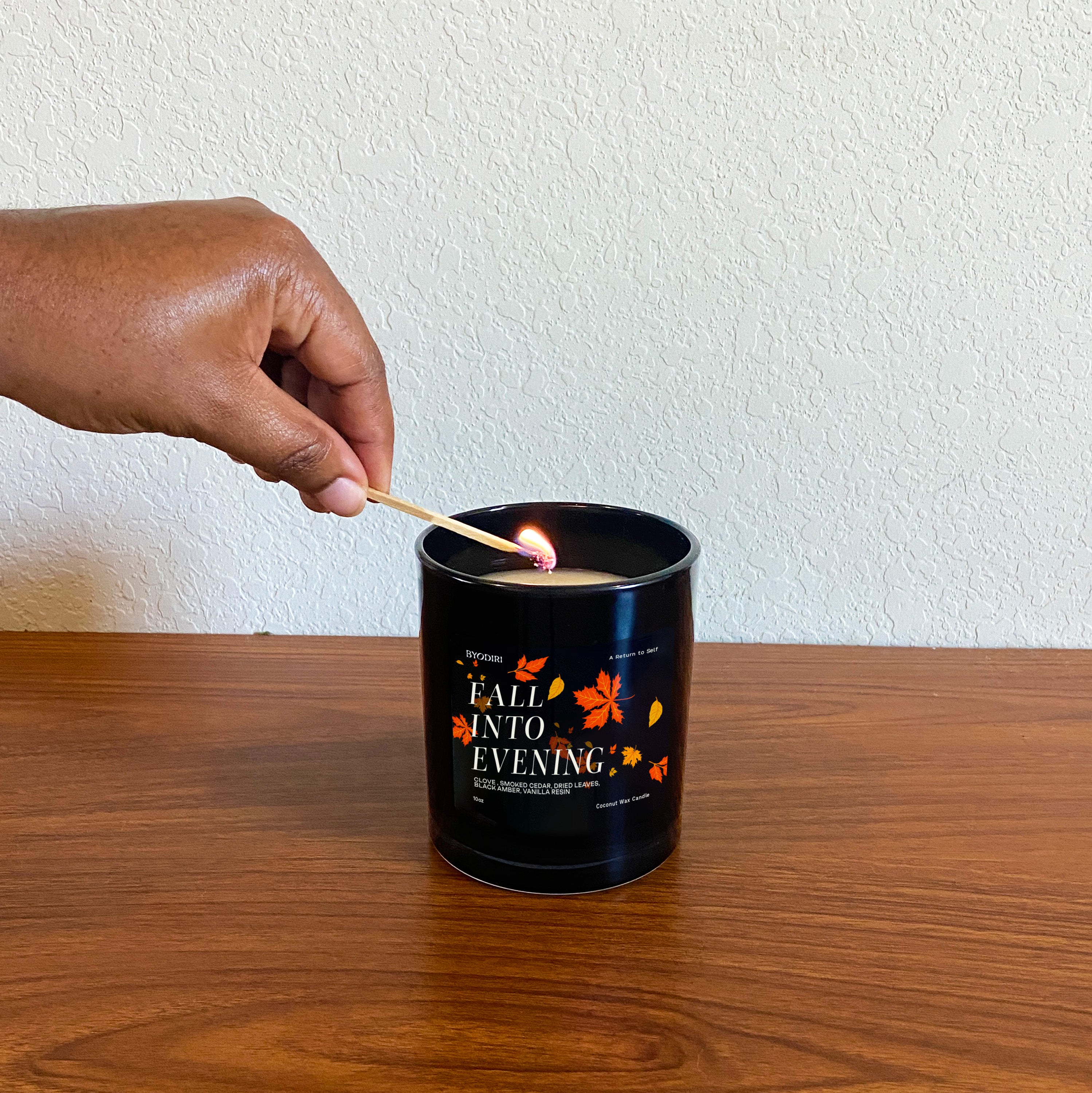 Fall Into Evening Woodwick Candle, 10 oz