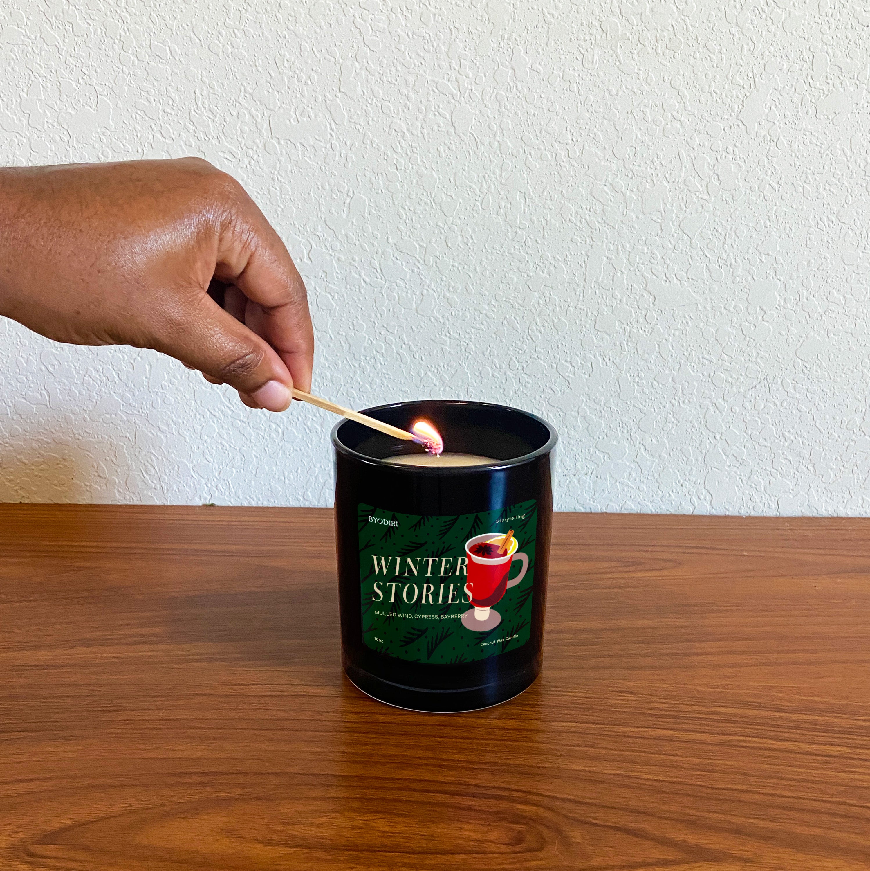 Winter Stories Woodwick Candle, 10 oz