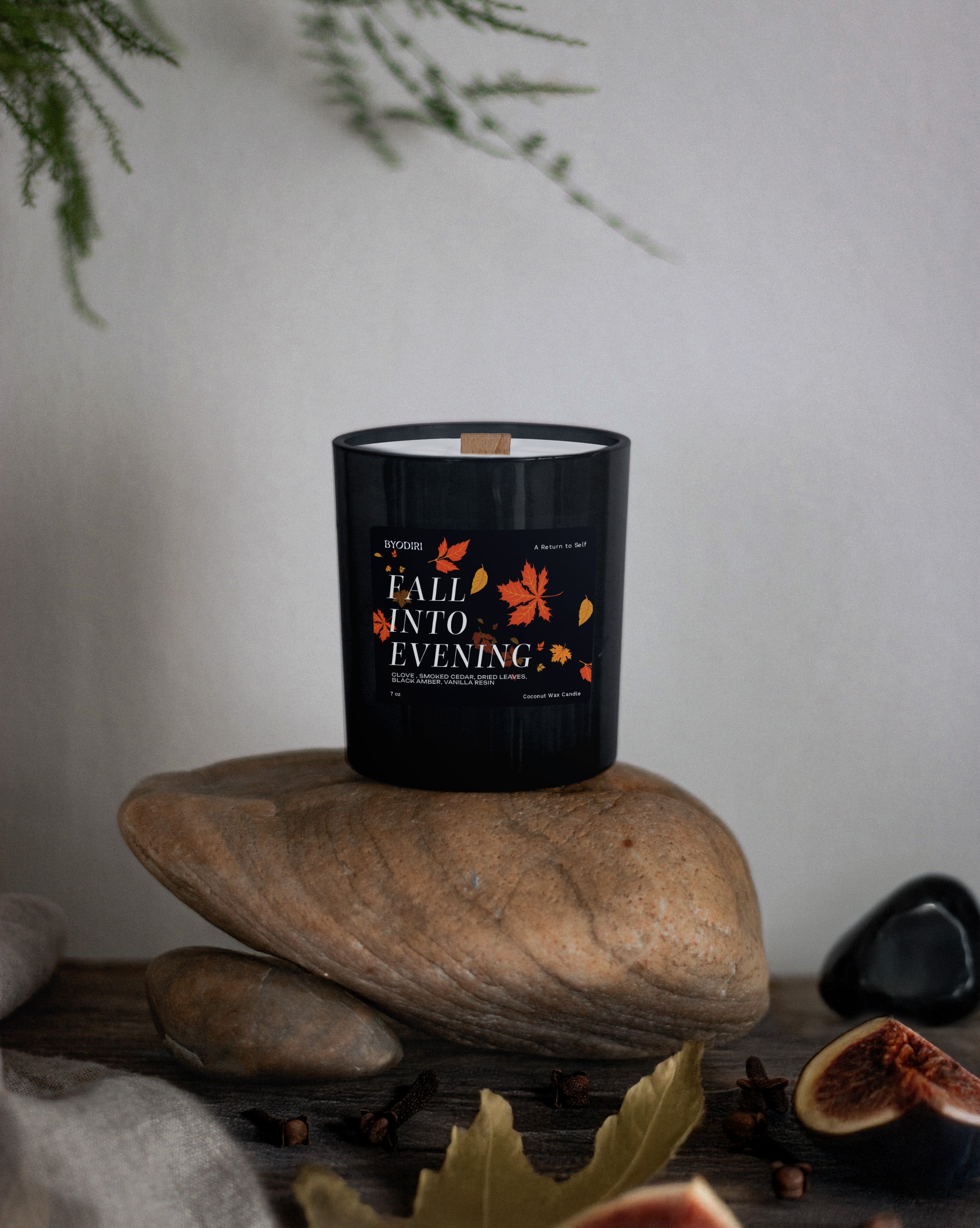 Fall Into Evening Woodwick Candle, 10 oz