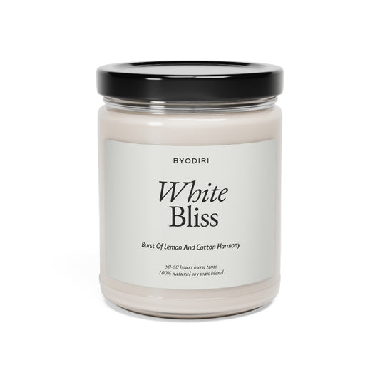 White Bliss Soy Candle, 9oz