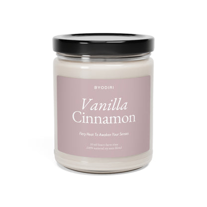 Vanilla Cinnamon Soy Candle, 9oz