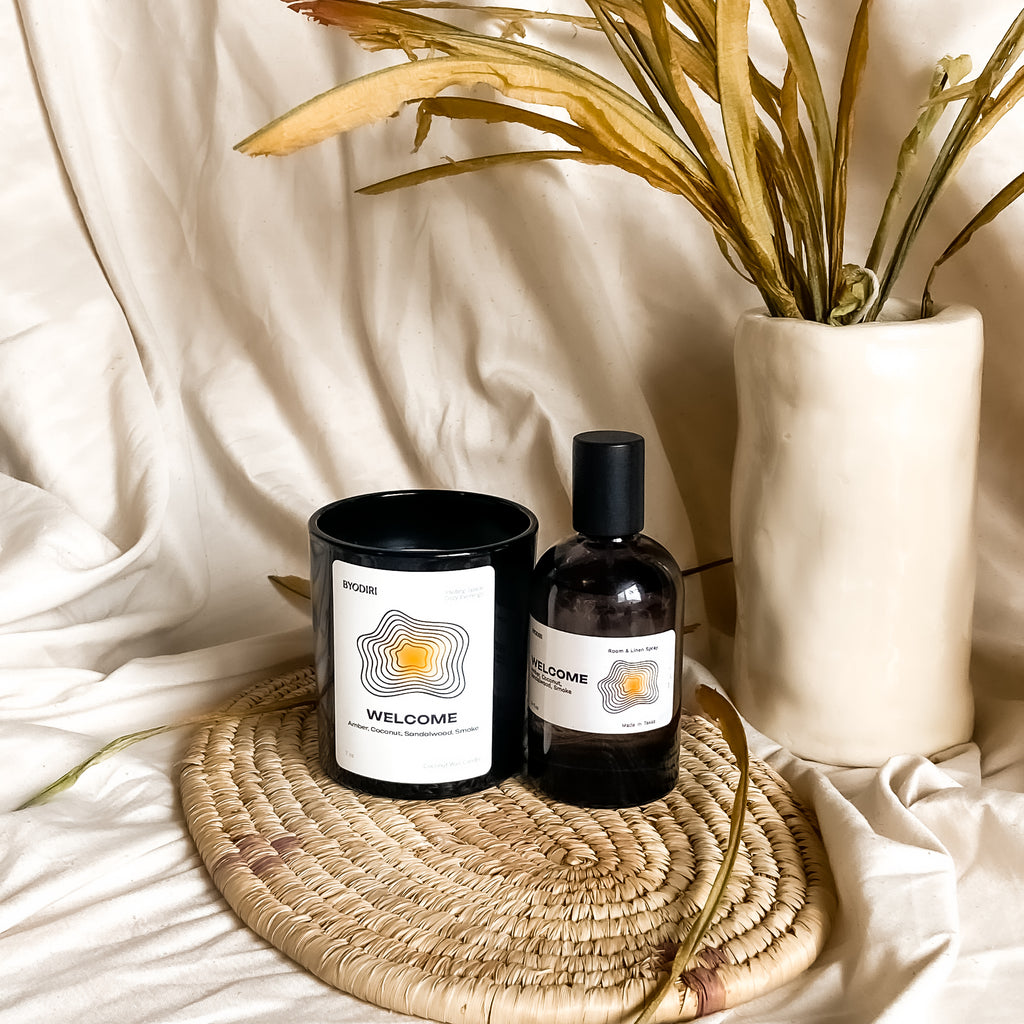 Welcome House Set - Candle & Room Spray