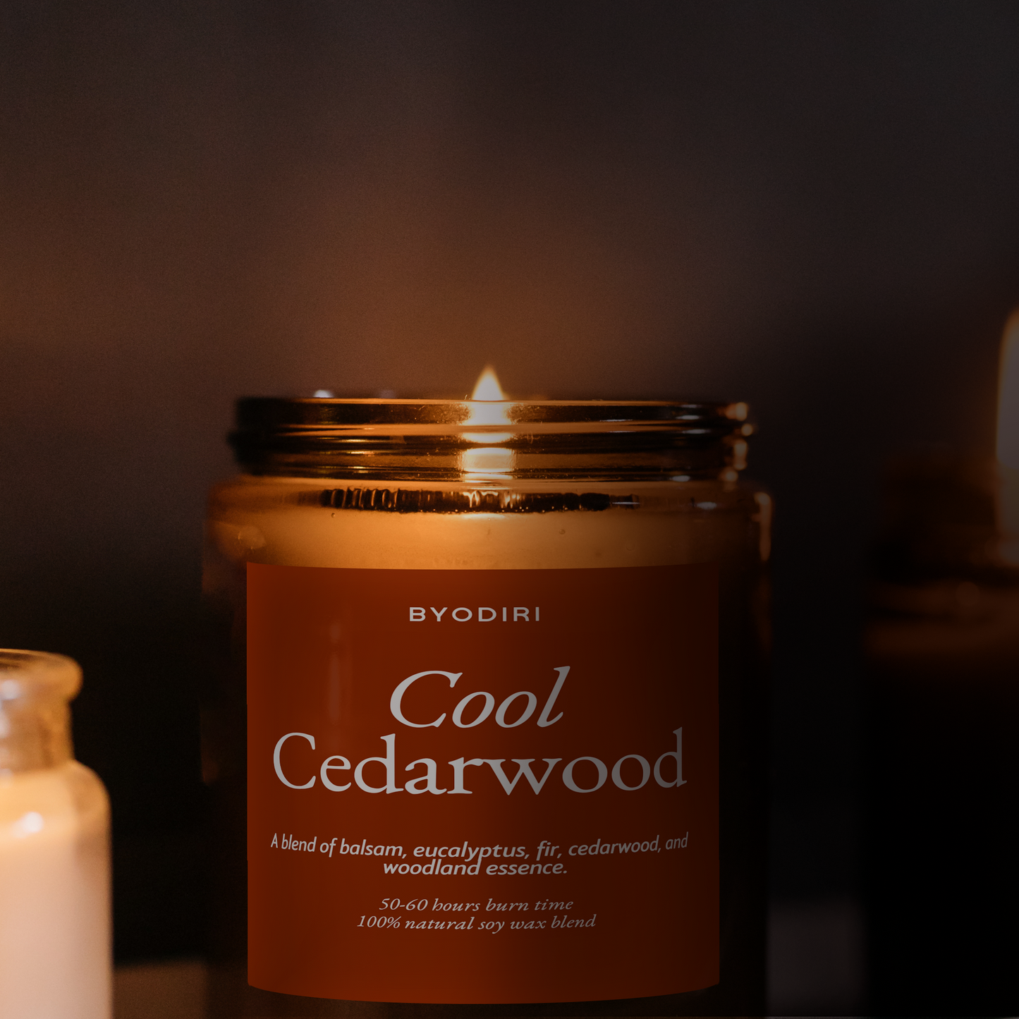 Cool Cedarwood Soy Candle