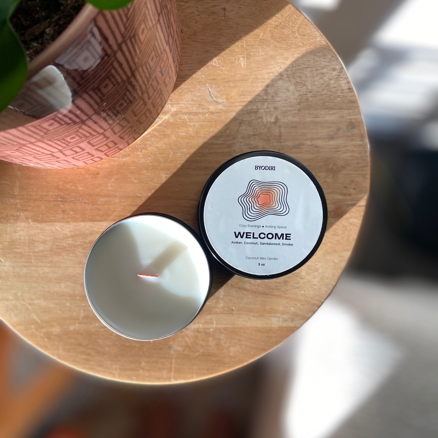 Welcome—Scented Coconut Wax Candle, 7oz