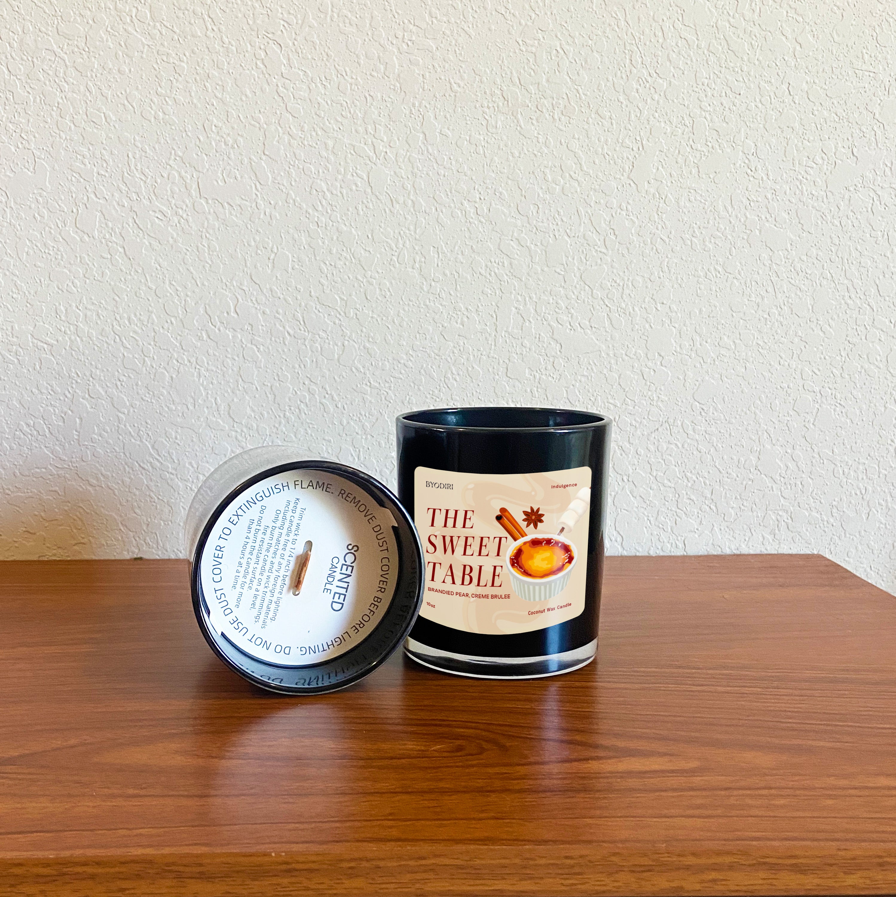 The Sweet Table Woodwick Candle, 10 oz