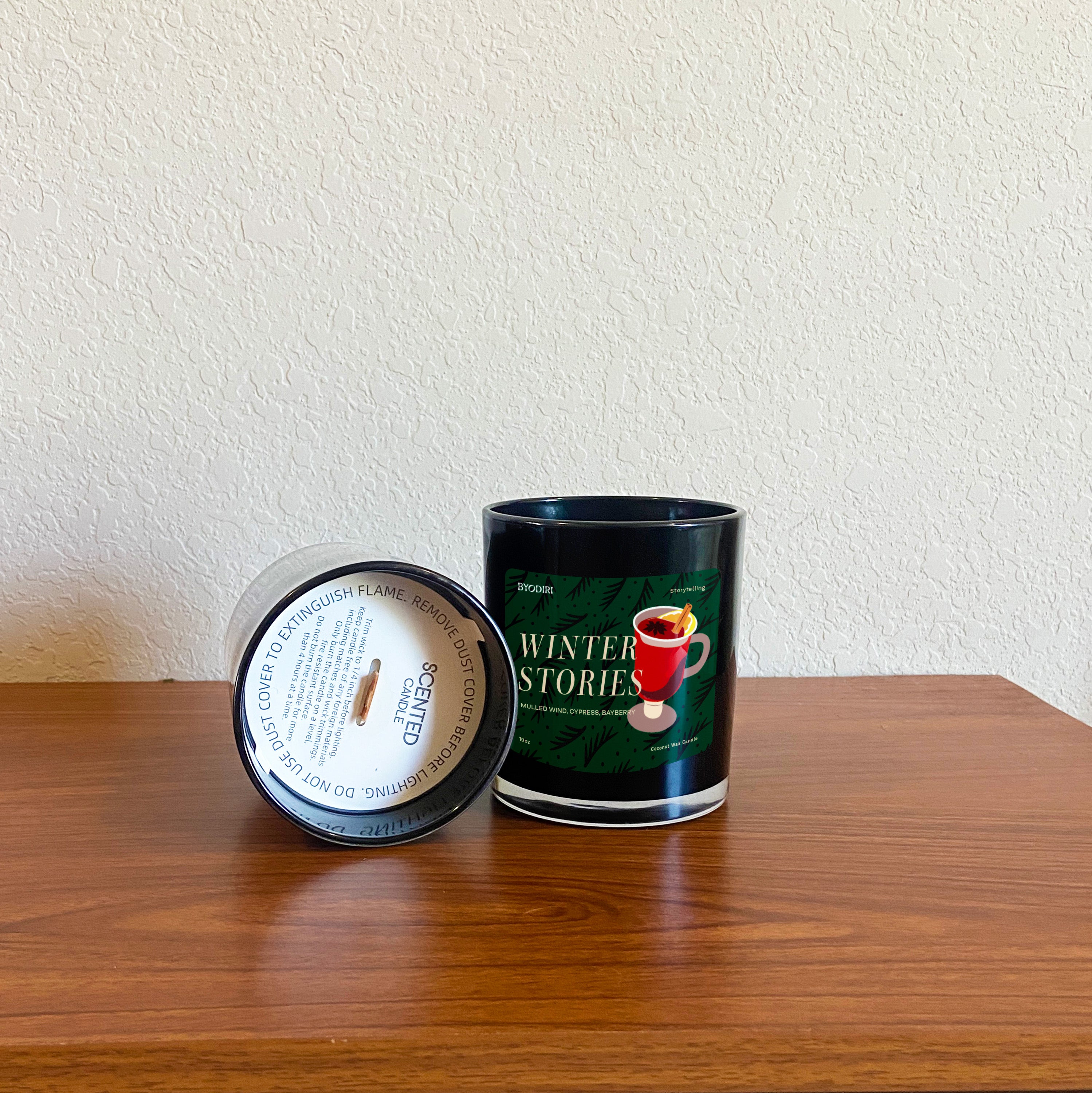 Winter Stories Woodwick Candle, 10 oz