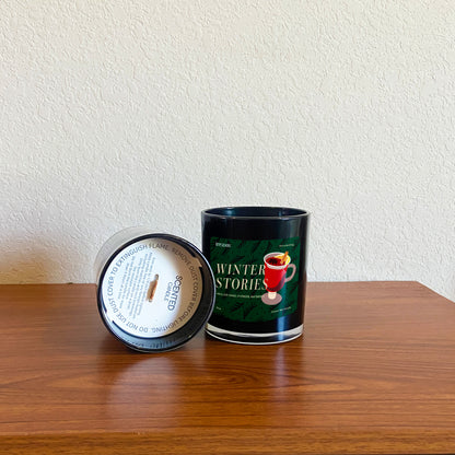 Winter Stories Woodwick Candle, 10 oz