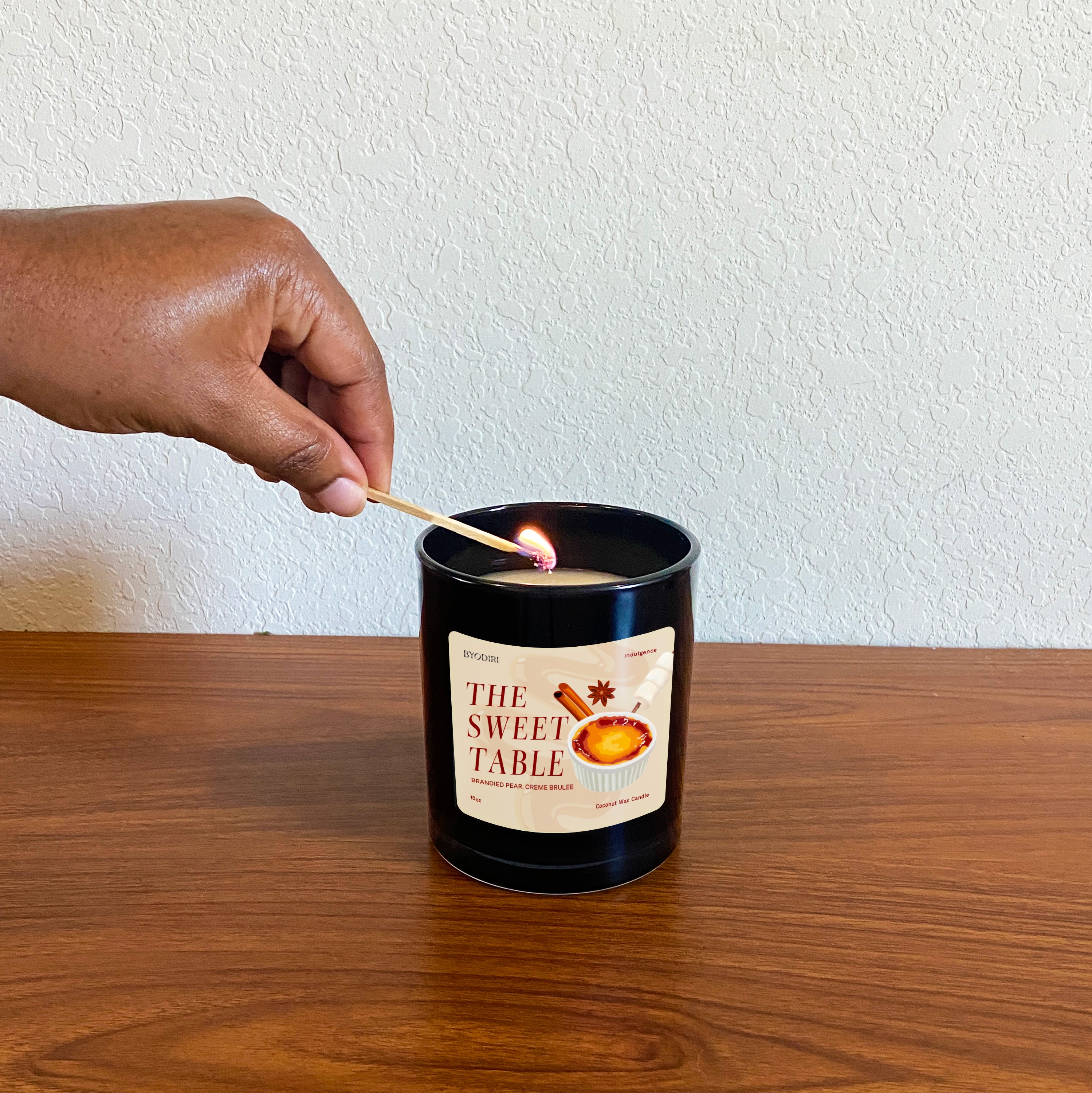 The Sweet Table Woodwick Candle, 10 oz