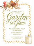 Garden to Glow: Candle Pour Bar