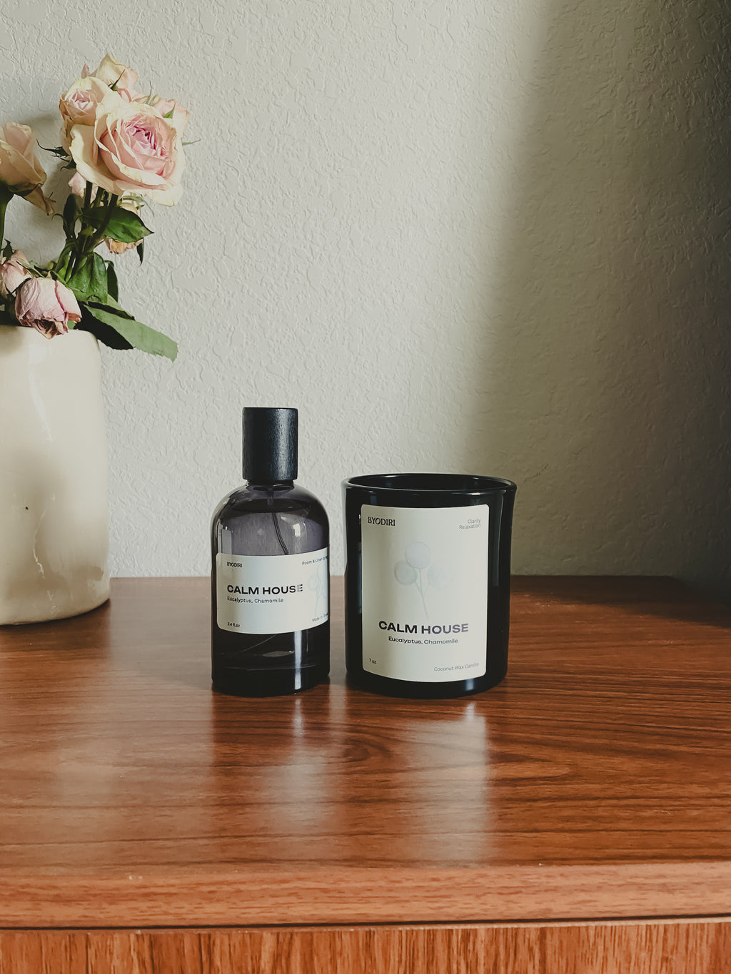 Calm House Set - Candle & Room Spray