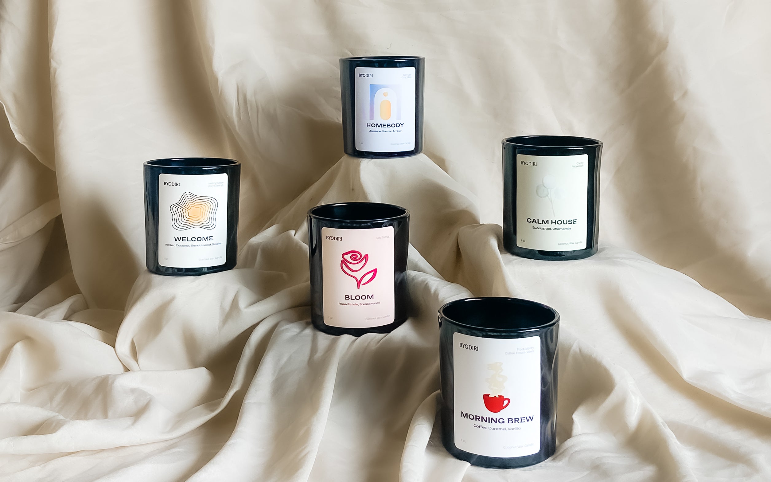 Launch Candle Set - 7 oz Candle - Set of 5
