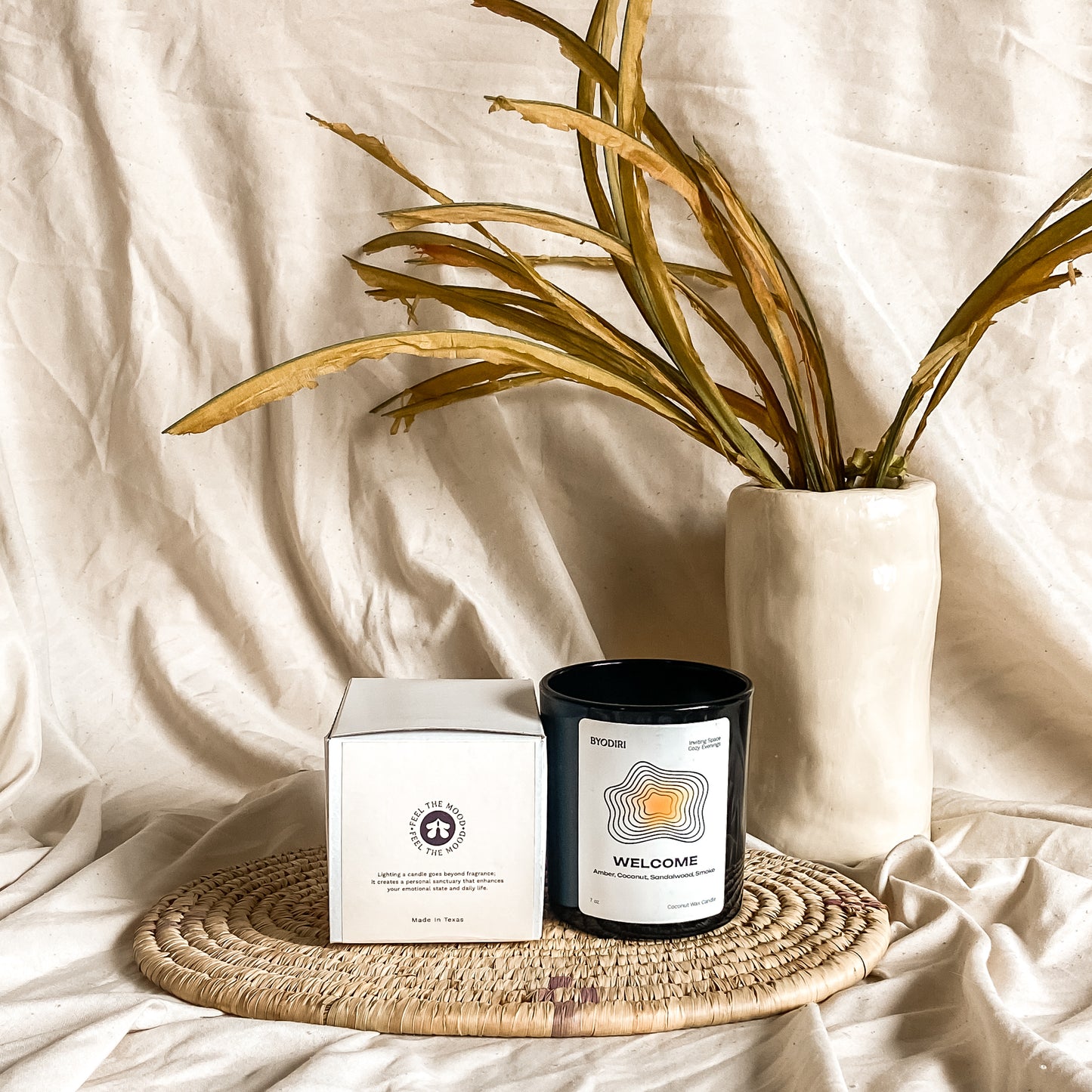 Welcome—Scented Coconut Wax Candle, 7oz