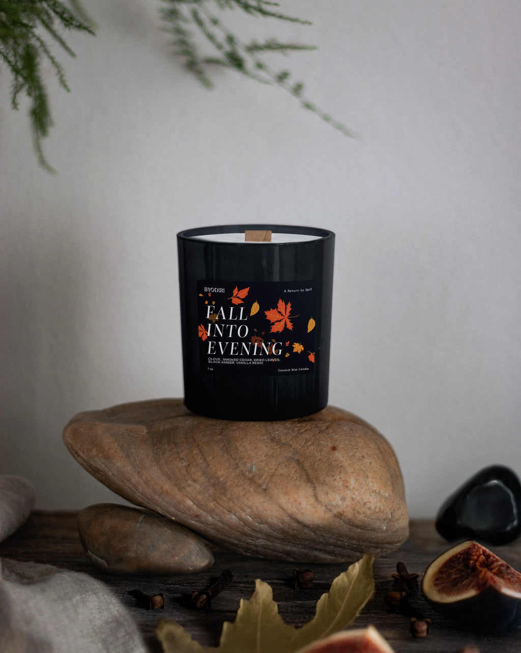 Fall Into Evening Woodwick Candle, 10 oz